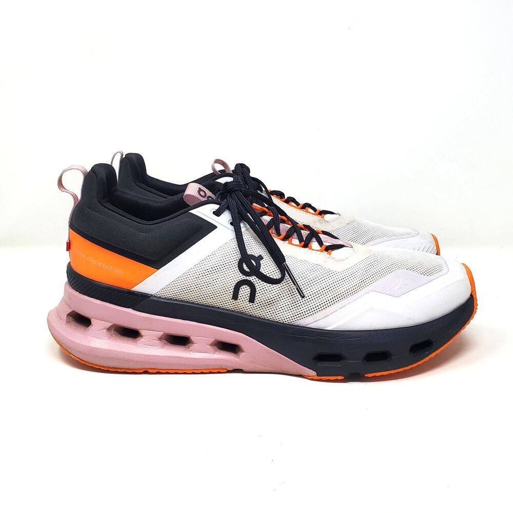 On Cloudnova X Training Athletic Shoes Frost Oran… - image 3